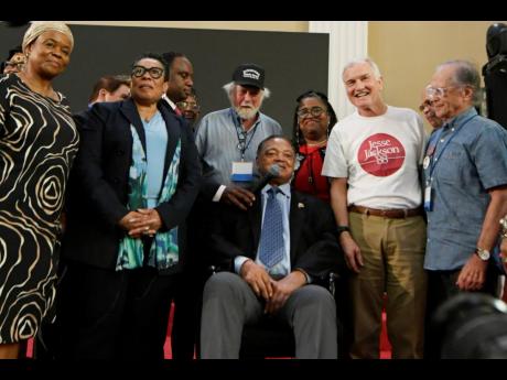 Rev Jesse Jackson steps down as leader of civil rights group he founded in 1971