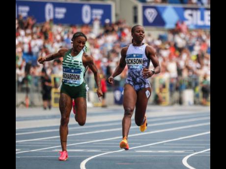 Sha’Carri clips Shericka again