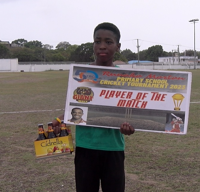 Cricket  :  St. Thomas’ Primary  Beat Ivor Walters Primary School
