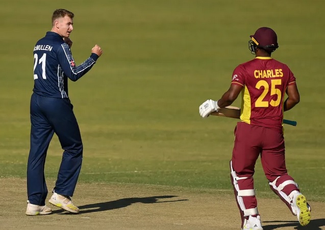 Cricket : Scotland Knocks Out Windies