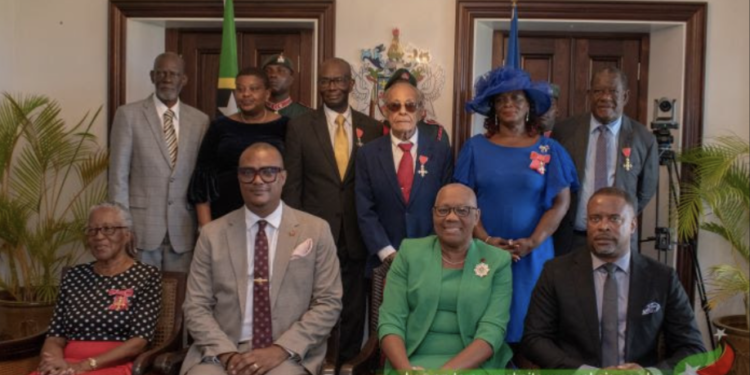 Deputy Prime Minister Dr Hanley Pays Tribute to the 2022 and 2023 New Year Honours Awardees