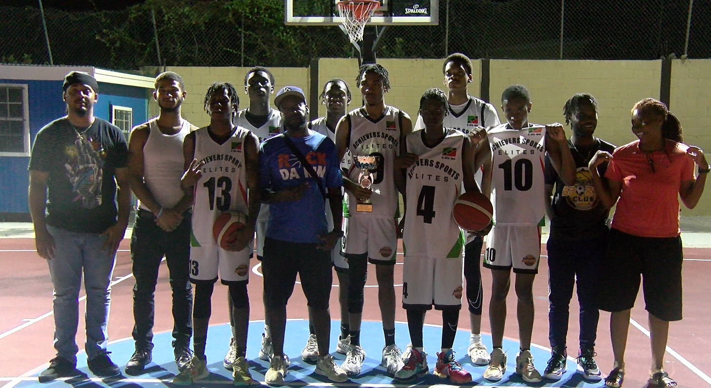 St. Kitts Under 19’s Champions of Rock Da Rim Basketball Tournament