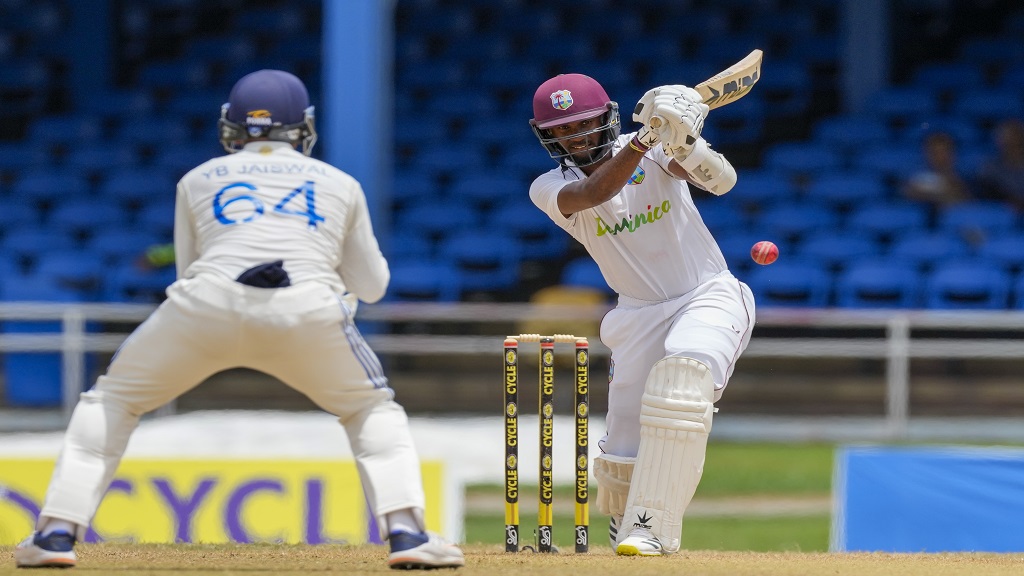 West Indies Grind Out 3rd Day in Hope of Draw with India