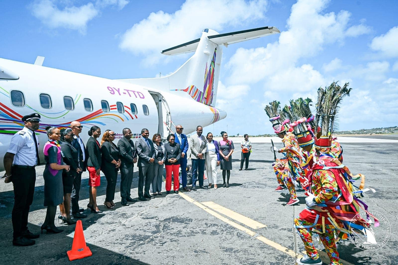 Prime Minister Drew’s Remarks to Welcome the Inaugural Flight of Caribbean Airlines