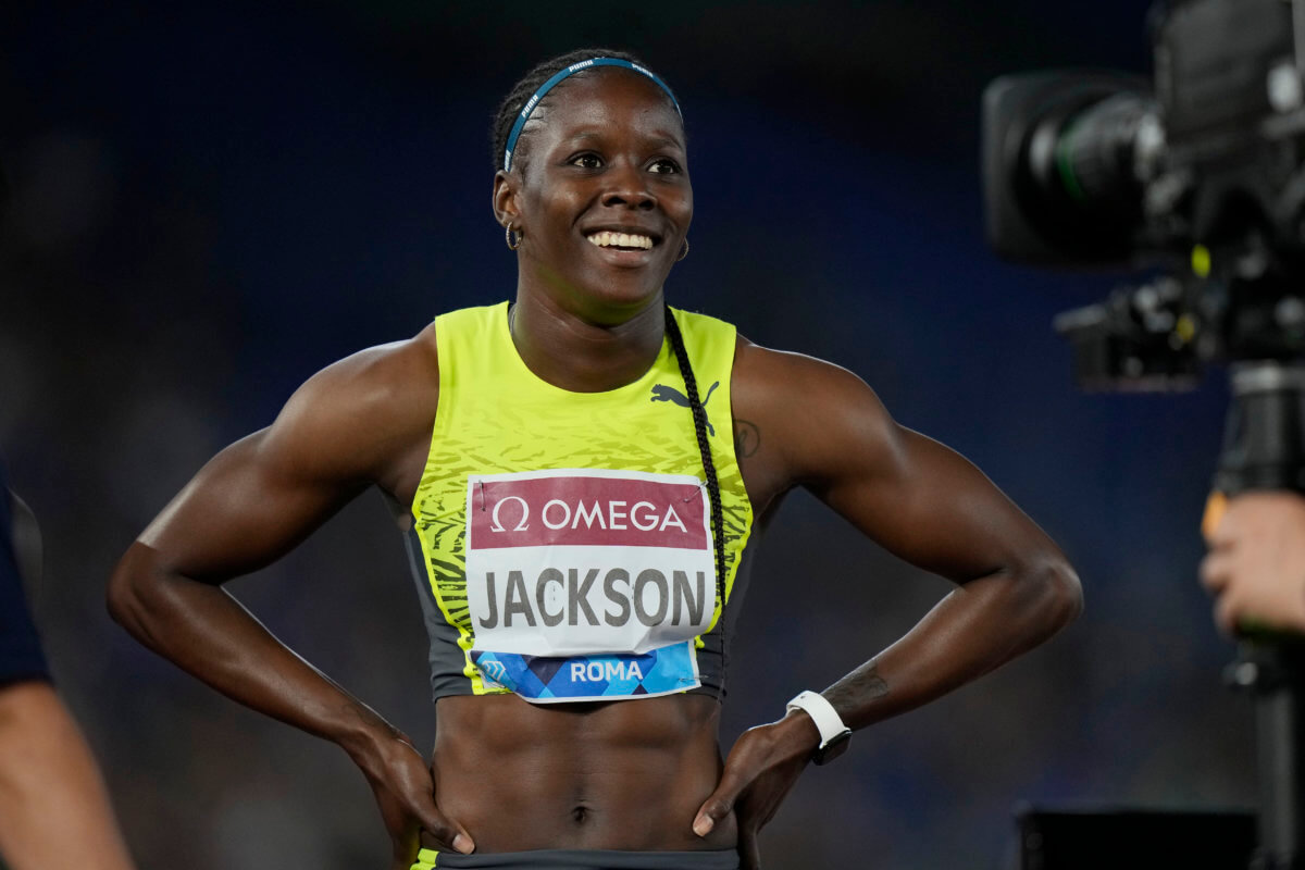 Jackson Completes Sprint Double