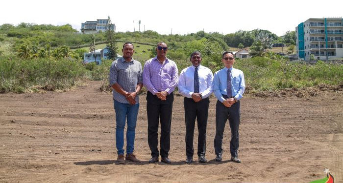 Prime Minister Dr. Drew Pays Visit to Proposed Site for New Climate-Smart Hospital
