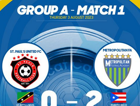 Football : St. Paul’s United Lose First Game in Caribbean Cup Challenge