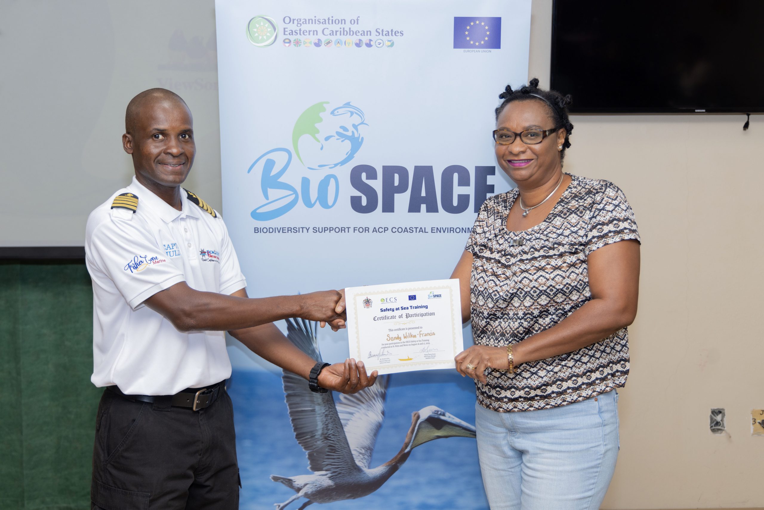 Department of Marine Resources collaborates with OECS Commission in Safety-At-Sea Training
