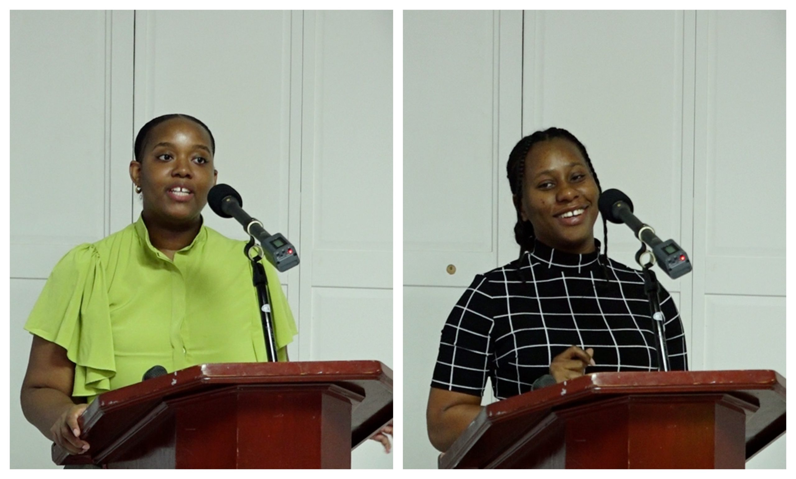 Shanai Liburd and Racquela Burke Awarded MUA/NIA Scholarships For 2023