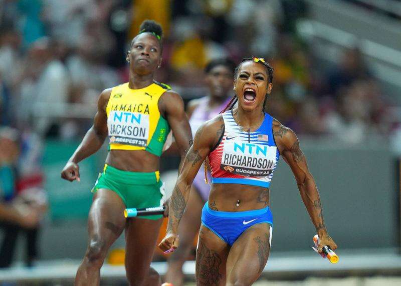 Delivered! J’can Women Land 4x100m Silver Despite Shelly Injury Concerns