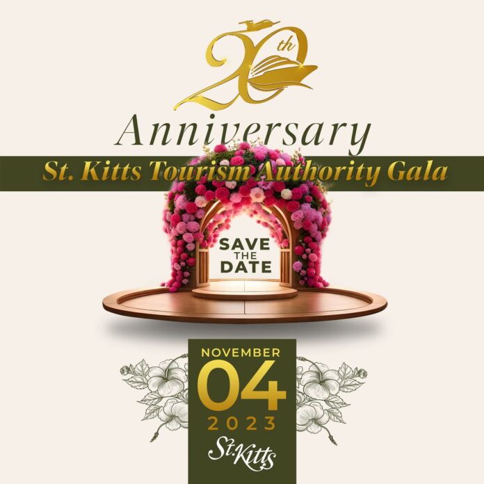 St Kitts Tourism Authority to Celebrate 20th Anniversary with Gala Ceremony on Nov 4