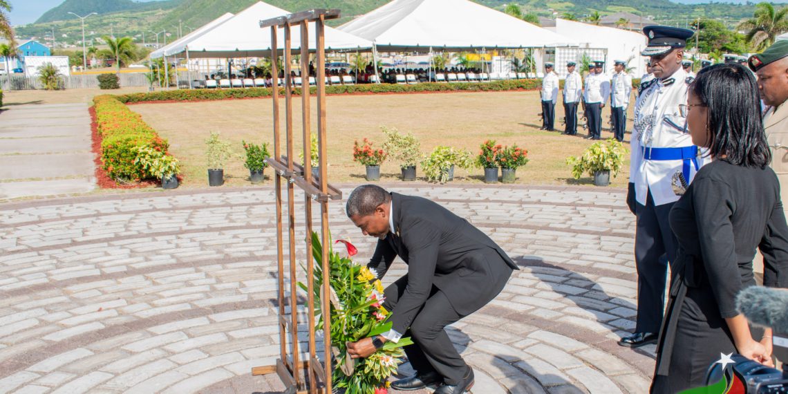 Prime Minister Dr Drew Pays Tribute to The Five National Heroes of St. Kitts And Nevis