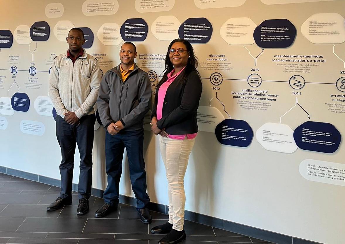 Delegation from the Ministry of Education and Information Technology on Nevis Visits Estonia and Finland