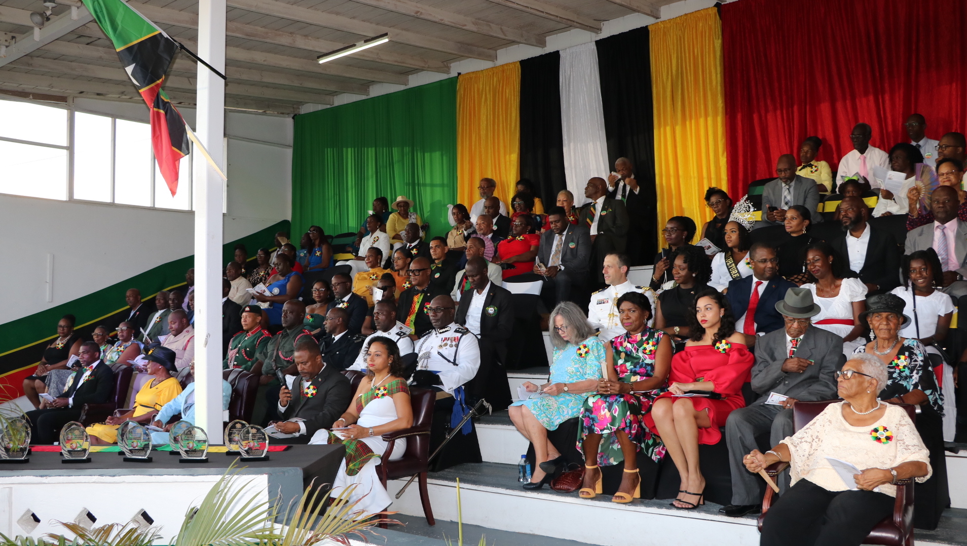 Ten Nevisians Bestowed Awards During 40th Independence Anniversary Celebrations on Nevis