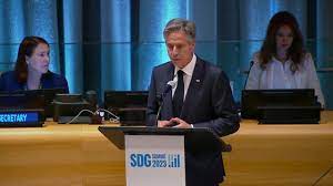 Secretary Antony J. Blinken at the UN Sustainable Development Goals Summit