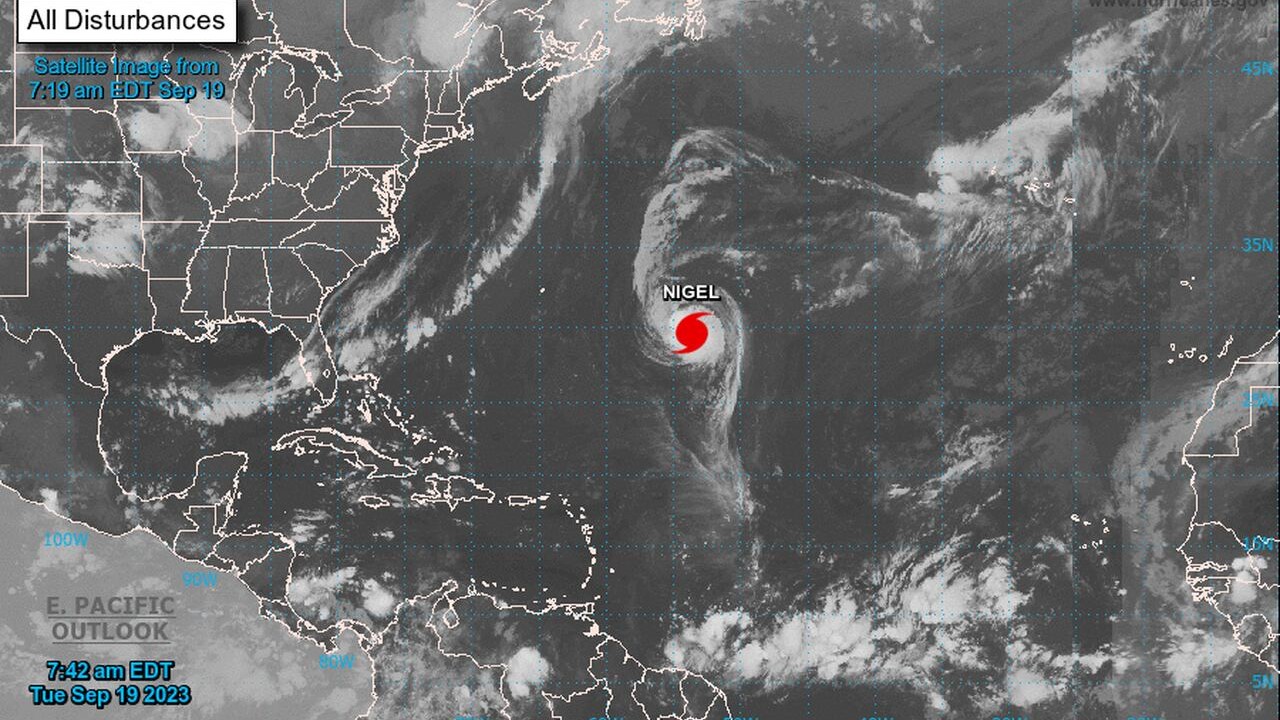 Hurricane Nigel Expected to Weaken by Friday