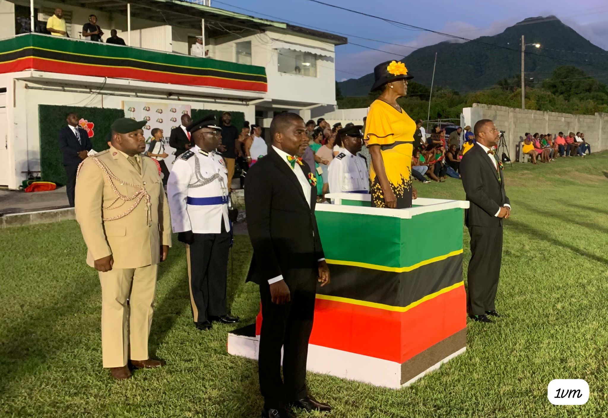 Premier Brantley hails Nevis’ ceremonial parade for the 40th Anniversary of Independence as historic