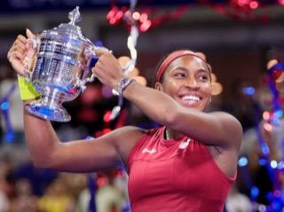 Tennis  : Coco Gauff Wins the U.S. Open for Her First Grand Slam Title at Age 19