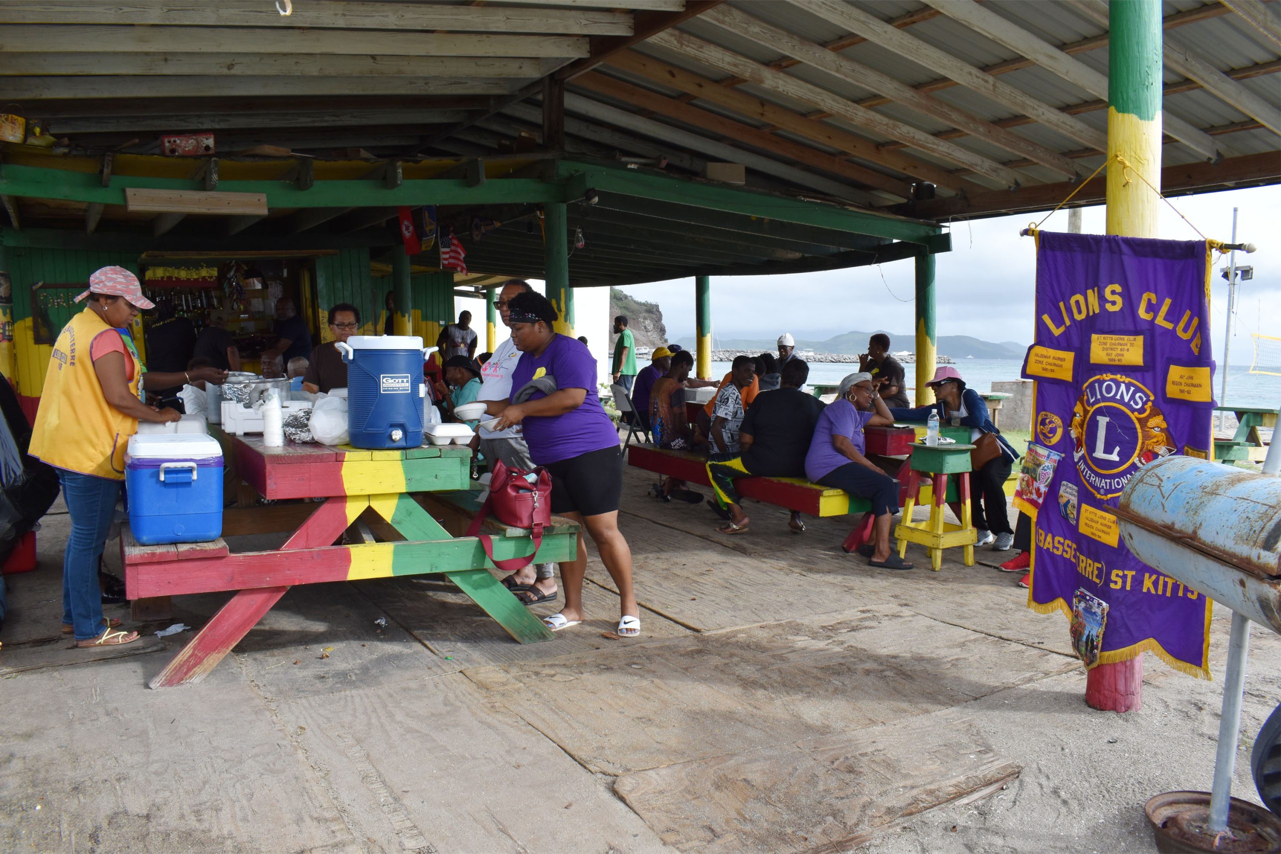 St. Kitts (Basseterre) Lions Club Shares Valuable Time with Persons Living with Disabilities