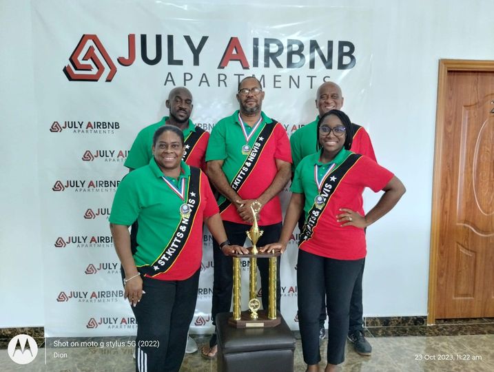 St. Kitts –Nevis Netballers Dominate Battle of The Saints