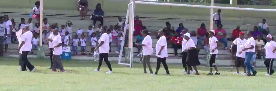 Athletics :  Pink Panthers Storm to Victory At Seniors’ Sports Meet