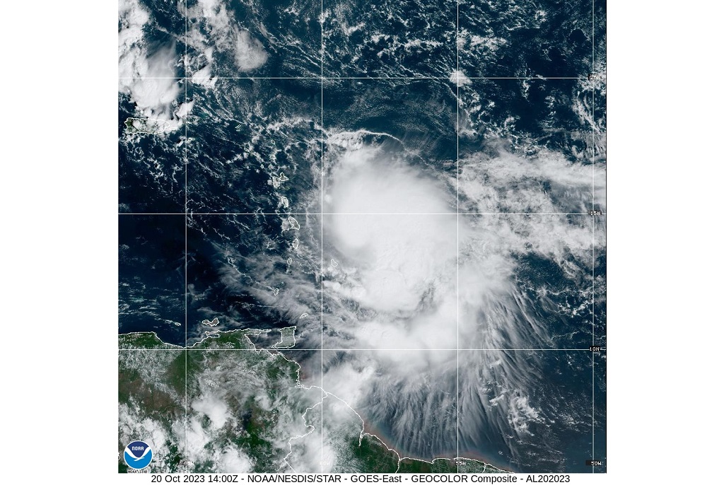 Tracking Hurricane Tammy