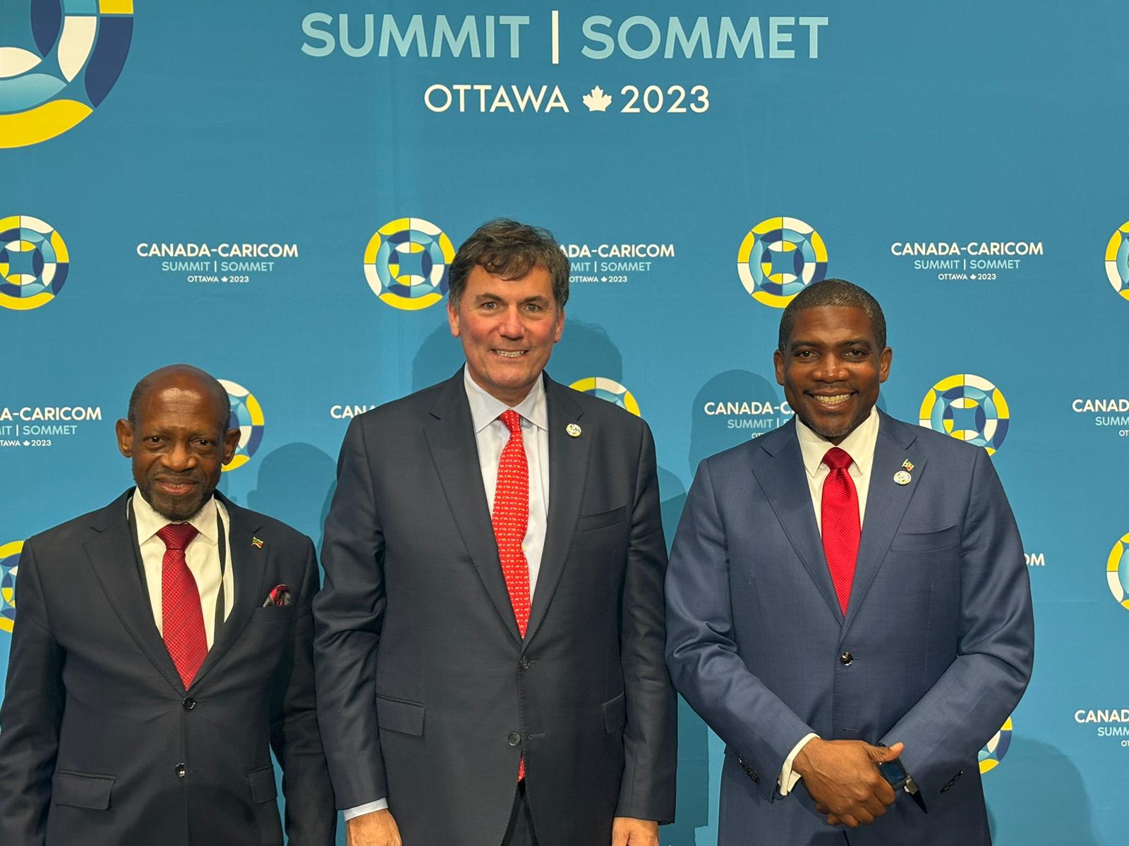 Prime Minister of Saint Kitts and Nevis Strengthens Security Cooperation with Canada