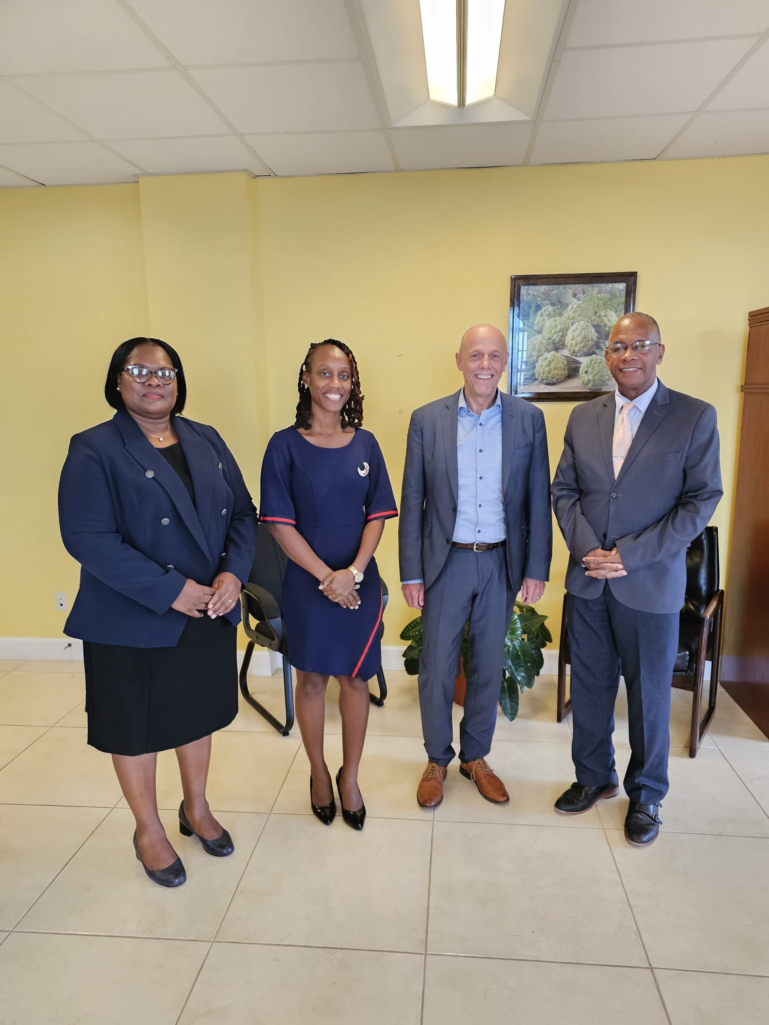 Acting Premier Hon. Evelyn Engages in High-Level Meeting with UNICEF Representative to The Eastern Caribbean