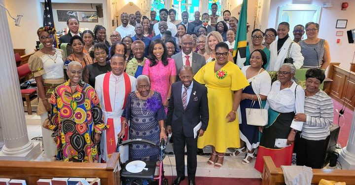 Memorable Service of Thanksgiving Held in Washington DC in Honour of the 40th Anniversary of Saint Kitts and Nevis’ Independence