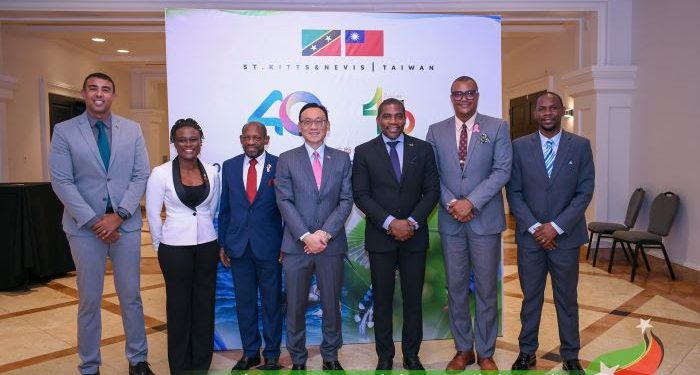 Governments Of the Republic of China (Taiwan) And St. Kitts And Nevis Pledge to Further Strengthen Ties as Taiwan Observes Its 112th National Day