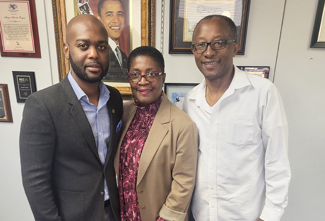 CWI President Dr Kishore Shallow Had Fruitful Meetings in Florida with Officials from Broward County and The City of Lauderhill