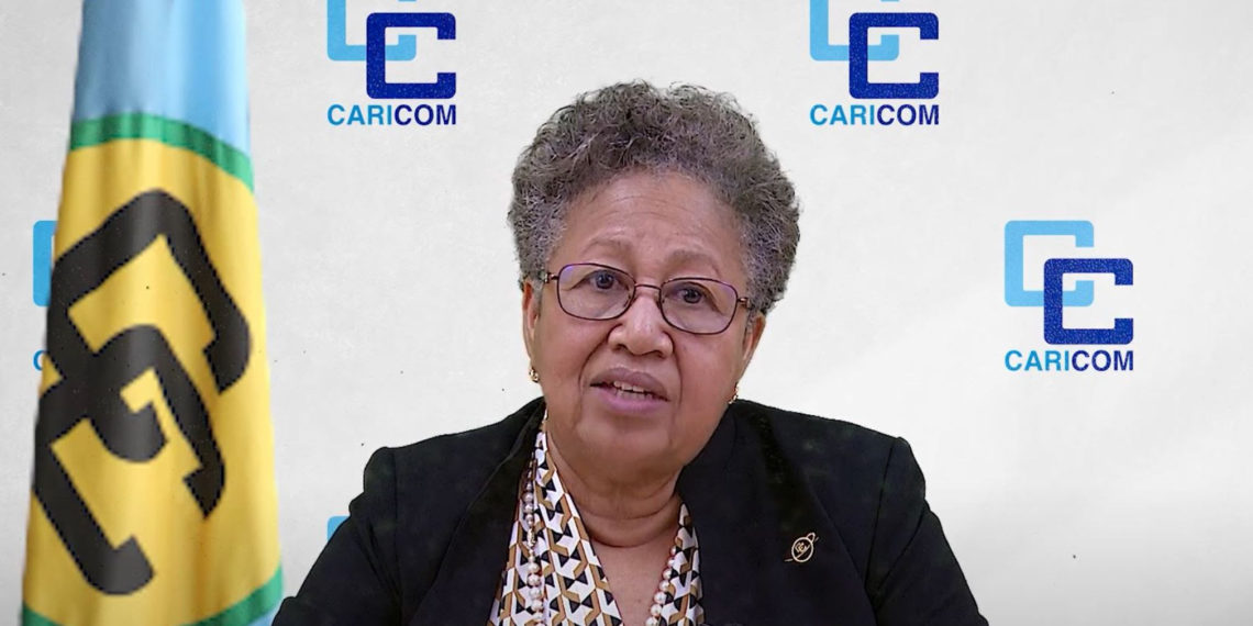 Message From Dr Carla N. Barnett, Secretary-General of The Caribbean Community (Caricom), On The 16 Days of Activism Campaign Against Gender-Based Violence 25 November – 10 December 2023