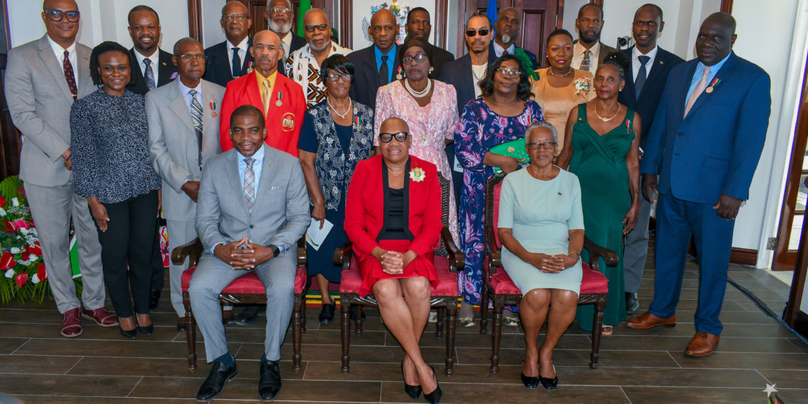 Medal Of Honour Recipients Recognized for Their Contribution to Nation-Building in St. Kitts And Nevis