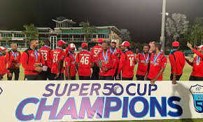 Trinidad & Tobago Red Force Are Champions of the 2023 CG United Super50 Cup After Dominant Seven-Wicket Win Over Leeward Islands Hurricanes