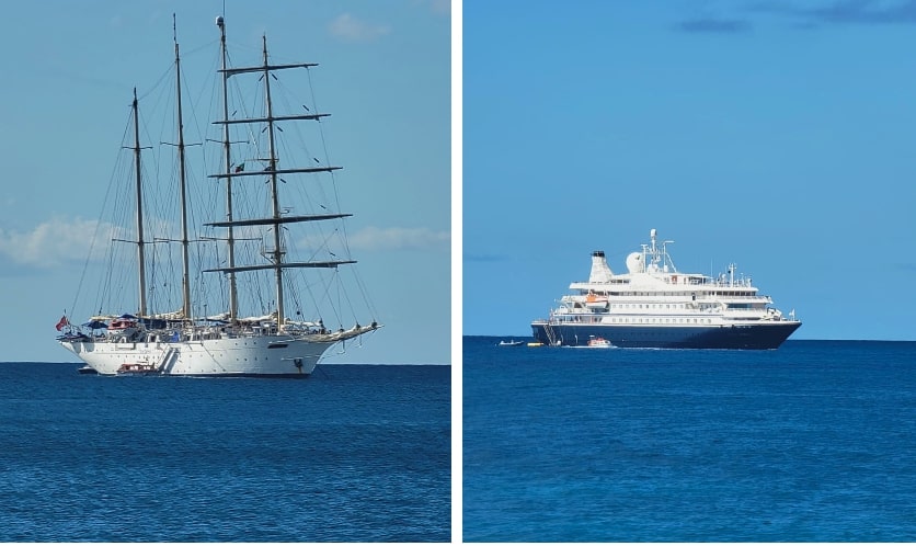 Nevis’ 2023-2024 Cruise Season Begins with Calls from Sea Dream 1 And Star Flyer