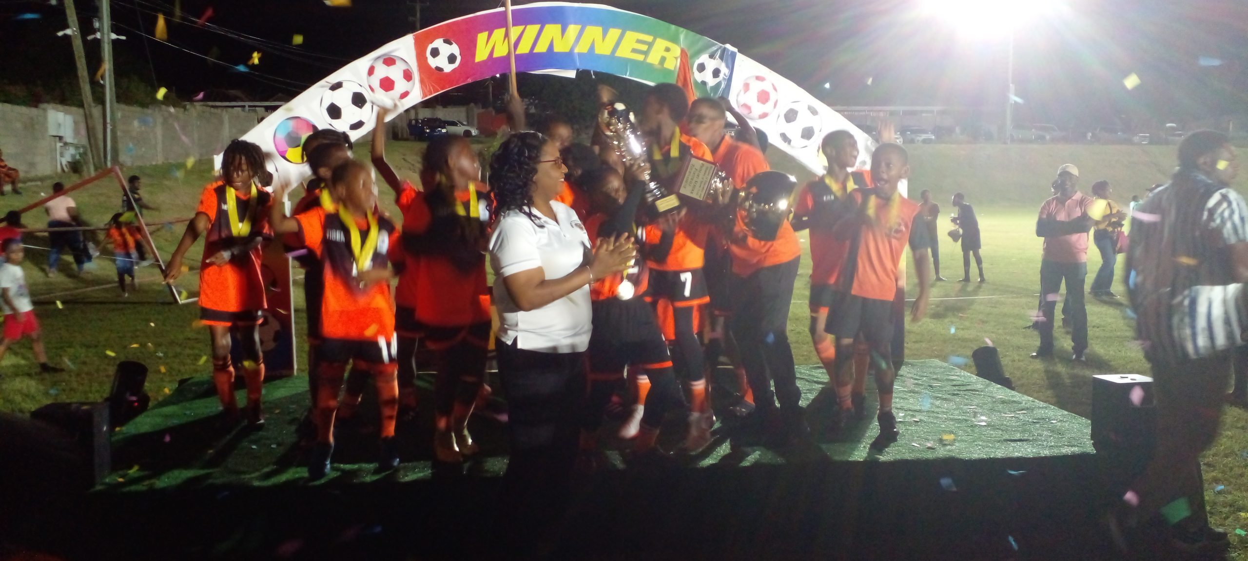 Charlestown Primary Takes Primary Schools’ Football Championship After Testing Finals with St. Thomas’ Primary