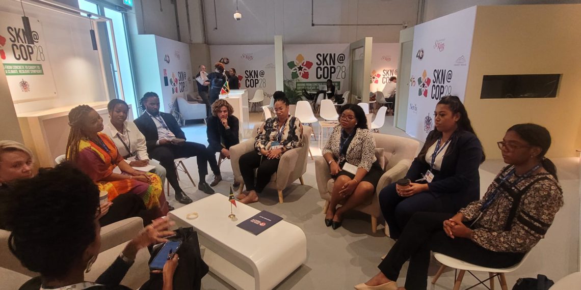 The Voice of The Future Takes Centre Stage at COP28 At Saint Kitts and Nevis’ Pavilion