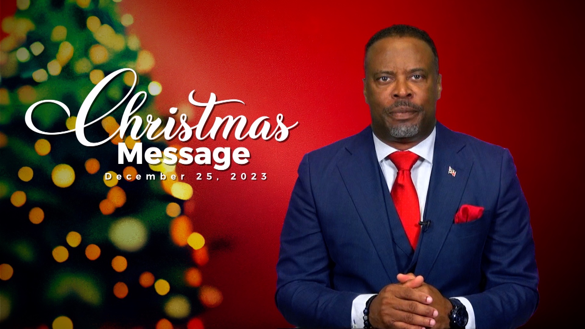 The Honourable Mark Brantley, Premier of Nevis’ Christmas Message 2023