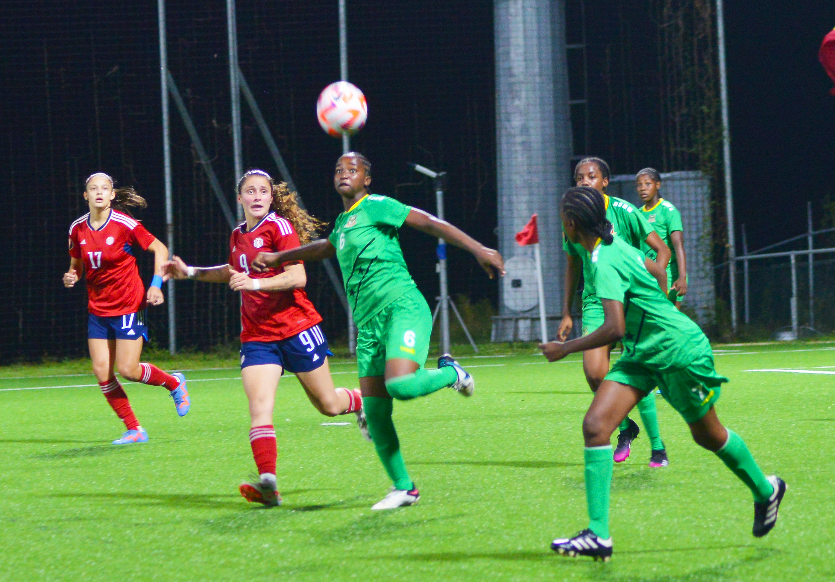 Sugar Girlz Fought Valiantly in Costa Rica Match-Up