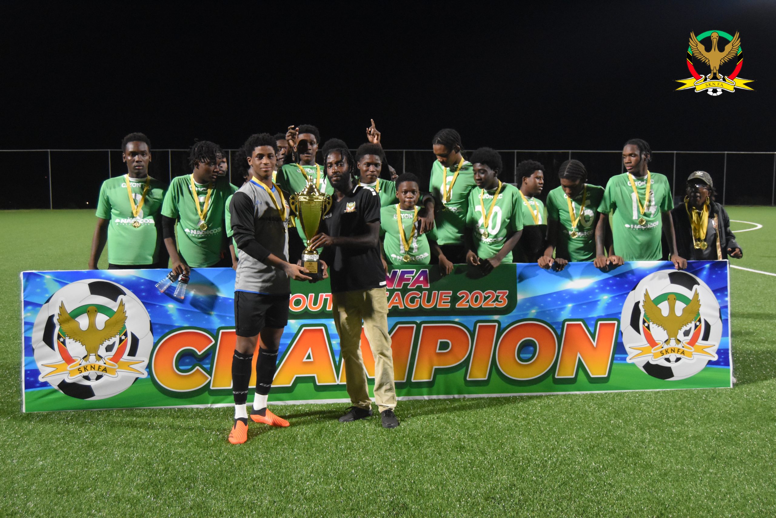 NAGICO Cayon Rockets Win 2023 Keith Gumbs U-17 League