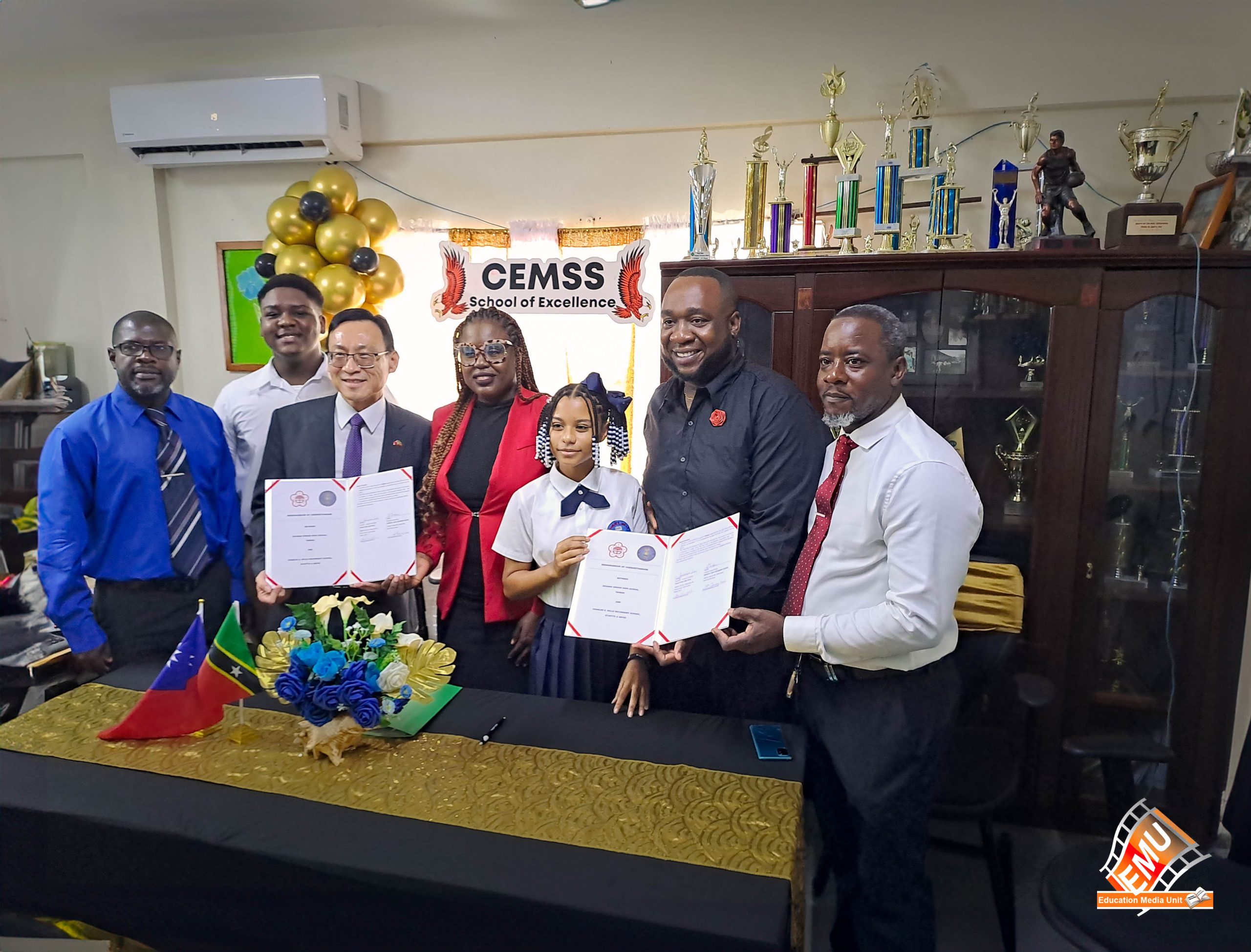 C.E.M.S.S. Signs Memorandum of Understanding With Dounan Senior High School In Taiwan