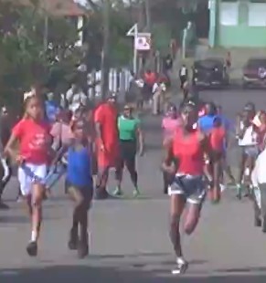 Athletics :  Red House Dominates for Seniors Road Relay At CPS