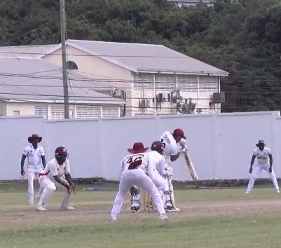 Cricket  : Leewards Take First Innings Honours in Practice Match