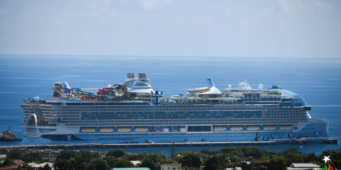 Prime Minister Drew Hails Arrival of ICON Of the Seas as A Landmark Achievement for St. Kitts And Nevis’ Cruise Industry