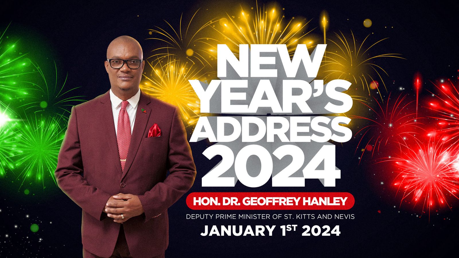 Transcribed New Year’s Address By Deputy Prime Minister of St. Kitts and Nevis Hon. Dr. Geoffrey Hanley