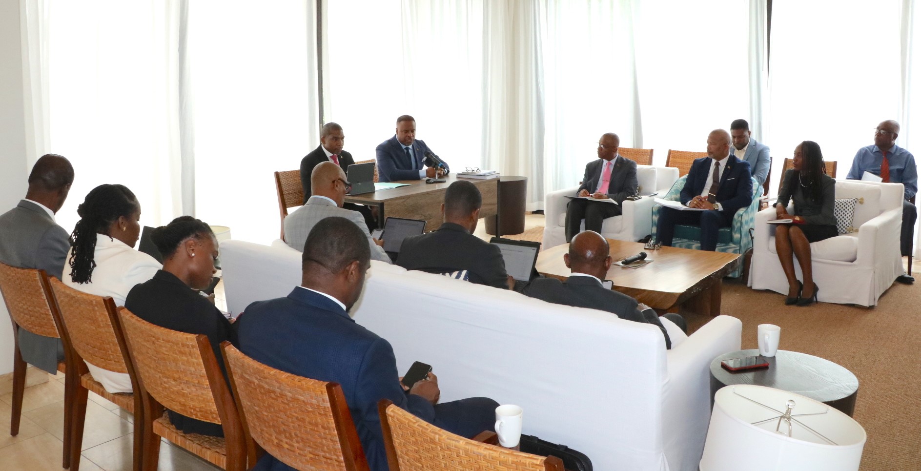 NIA, Federal Government Hold a Successful Joint Cabinet Meeting on Nevis