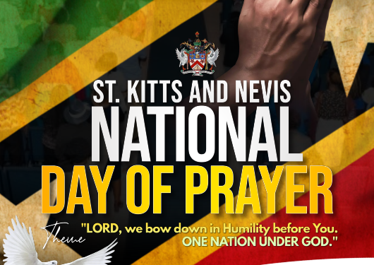 The Second Annual National Day of Prayer is Scheduled for February 29th.