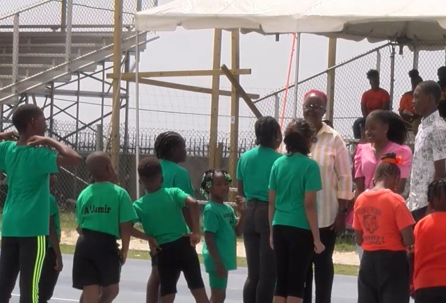 Athletics  : Green House Dominates at Nevis Academy