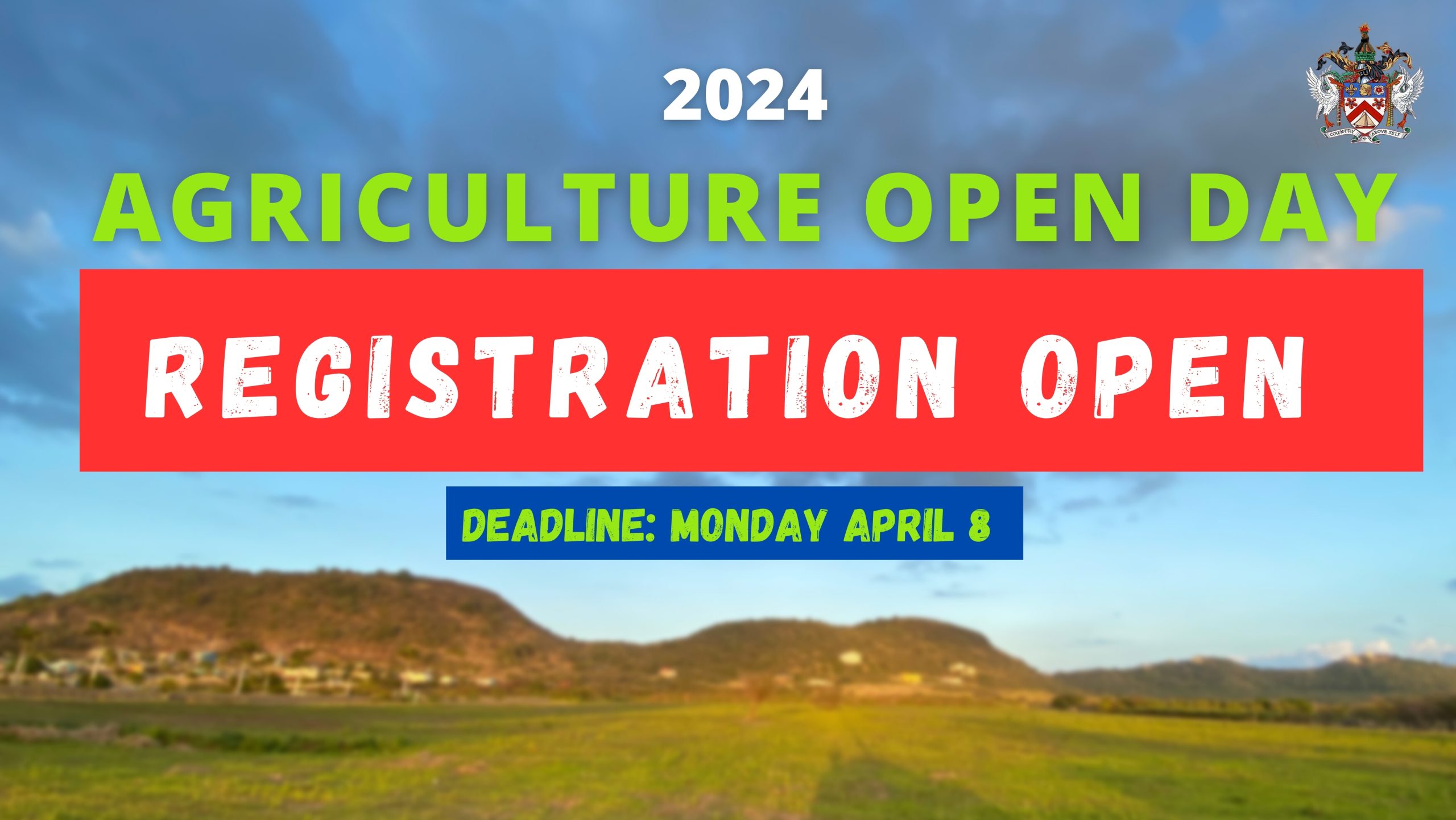 2024 Agriculture Open Day Registration Opens: Deadline Extended