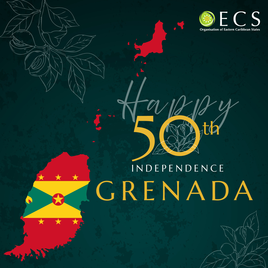 OECS Extends Congratulations to Grenada on its 50th Anniversary
